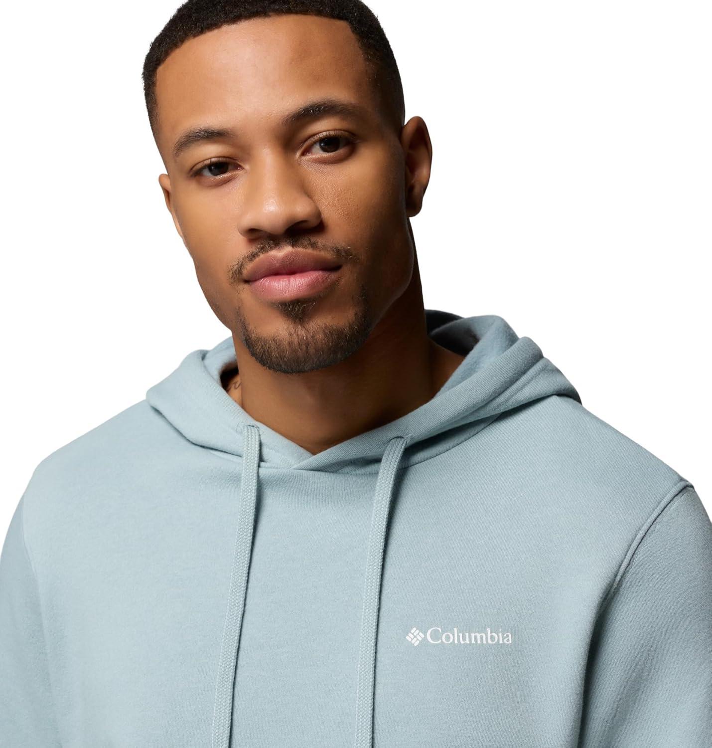 imageColumbia mens Trek HoodieCrushed BlueCsc Sleeve Logo