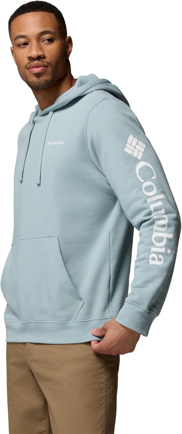 imageColumbia mens Trek HoodieCrushed BlueCsc Sleeve Logo