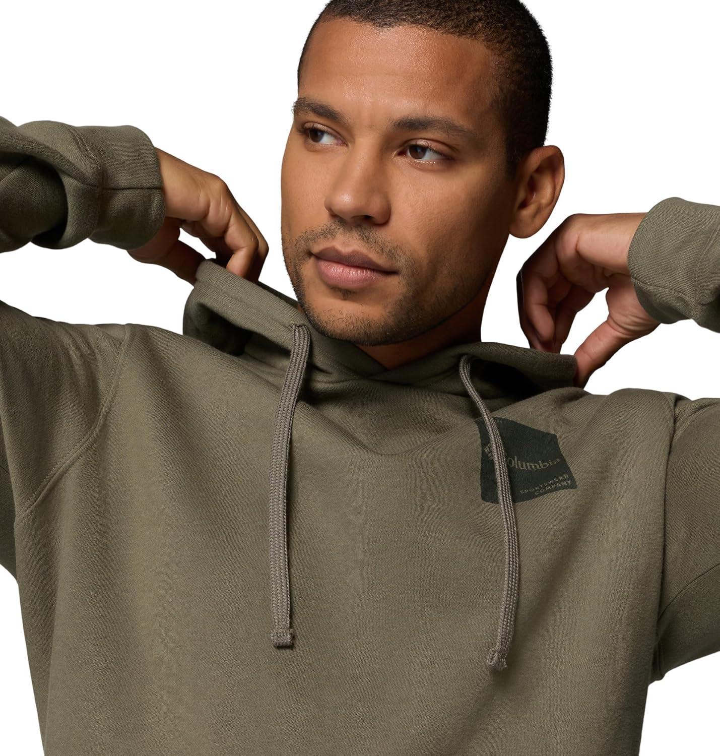imageColumbia mens Trek HoodieStone GreenBoxy Brand