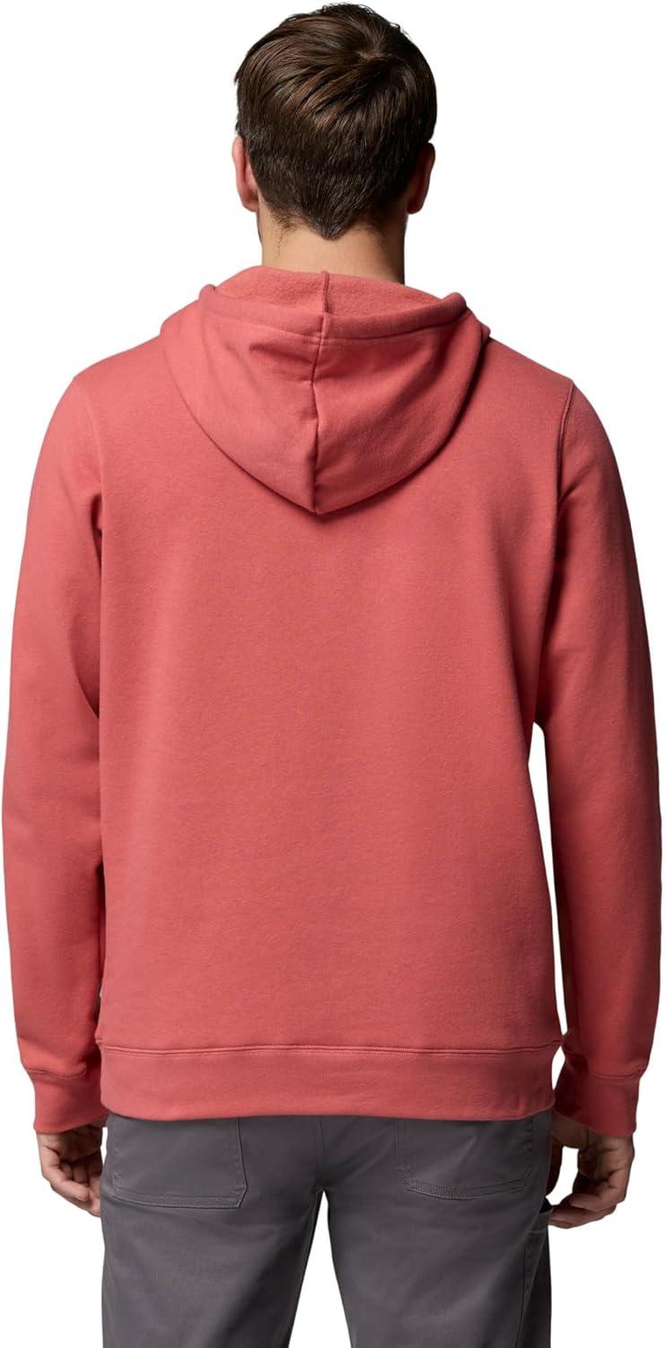 imageColumbia mens Trek HoodieWashed RedCsc Sleeve Logo