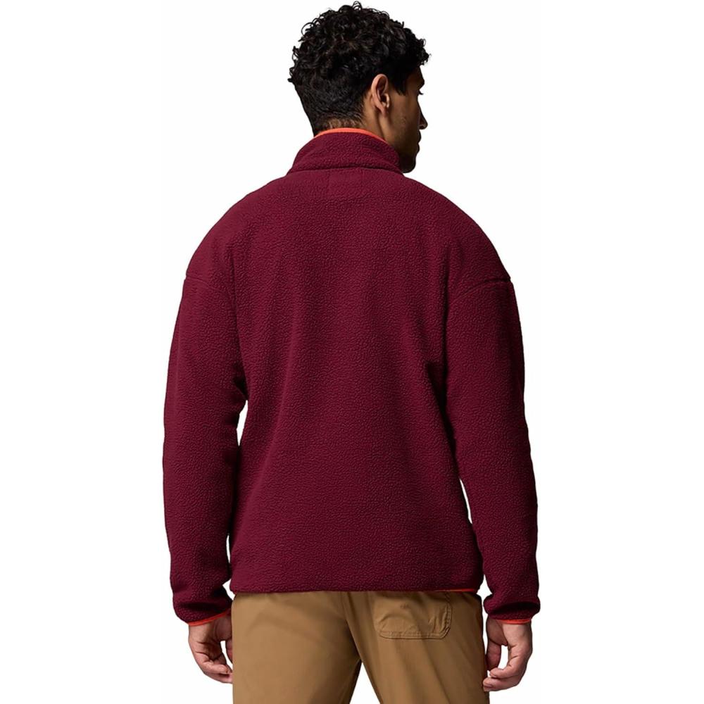 imageColumbia Mens Helvetia II Half Snap FleeceRich Wine