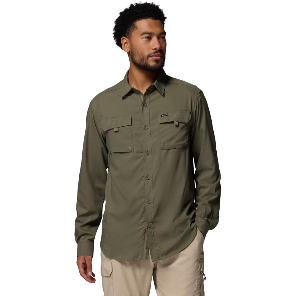 imageColumbia Mens Silver Ridge Utility II Long Sleeve ShirtStone Green