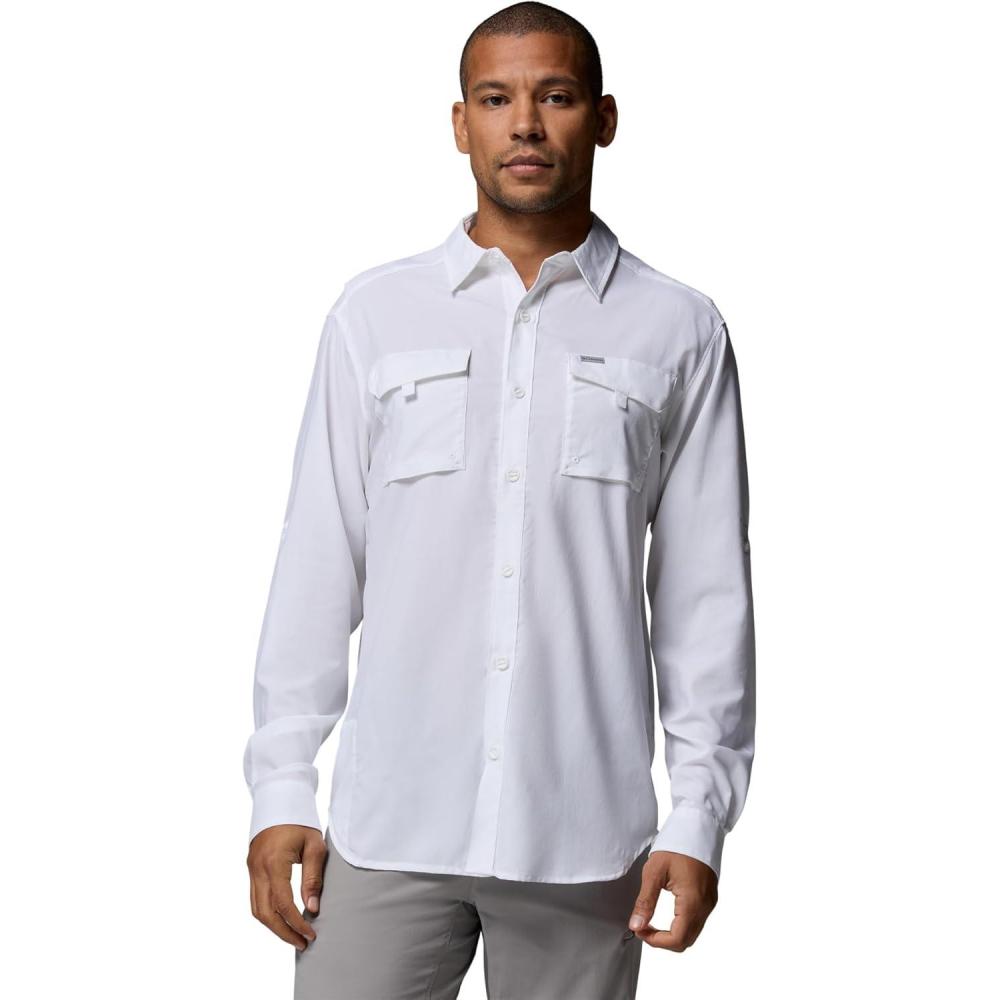 imageColumbia Mens Silver Ridge Utility II Long Sleeve ShirtWhite