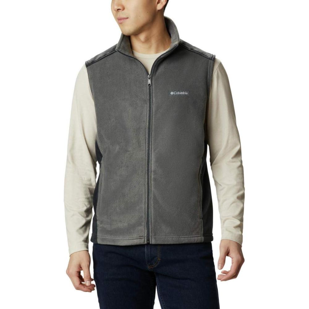 imageColumbia Mens Steens Mountain VestGrillBlack