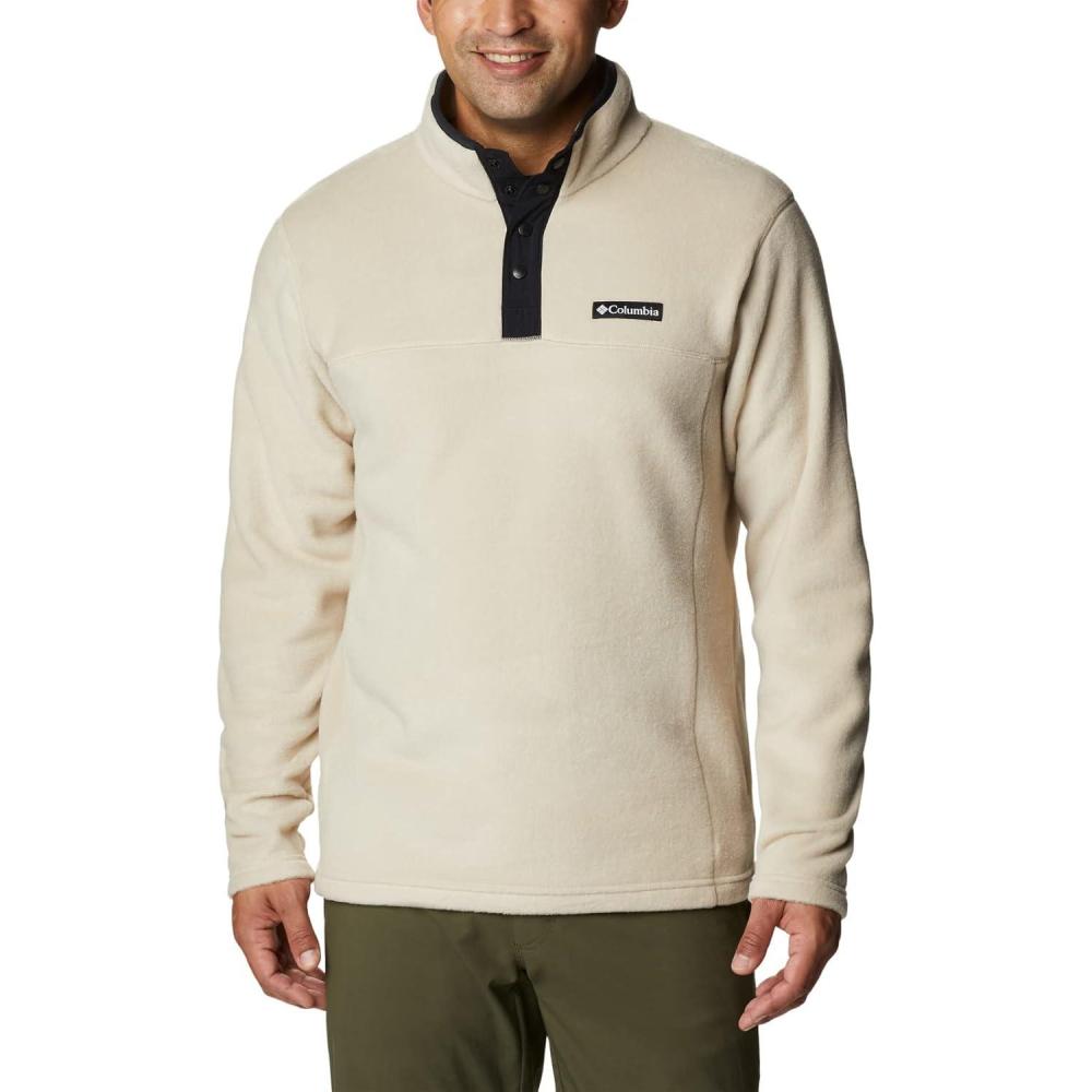 imageColumbia mens Steens Mountain Half SnapAncient Fossil  Black