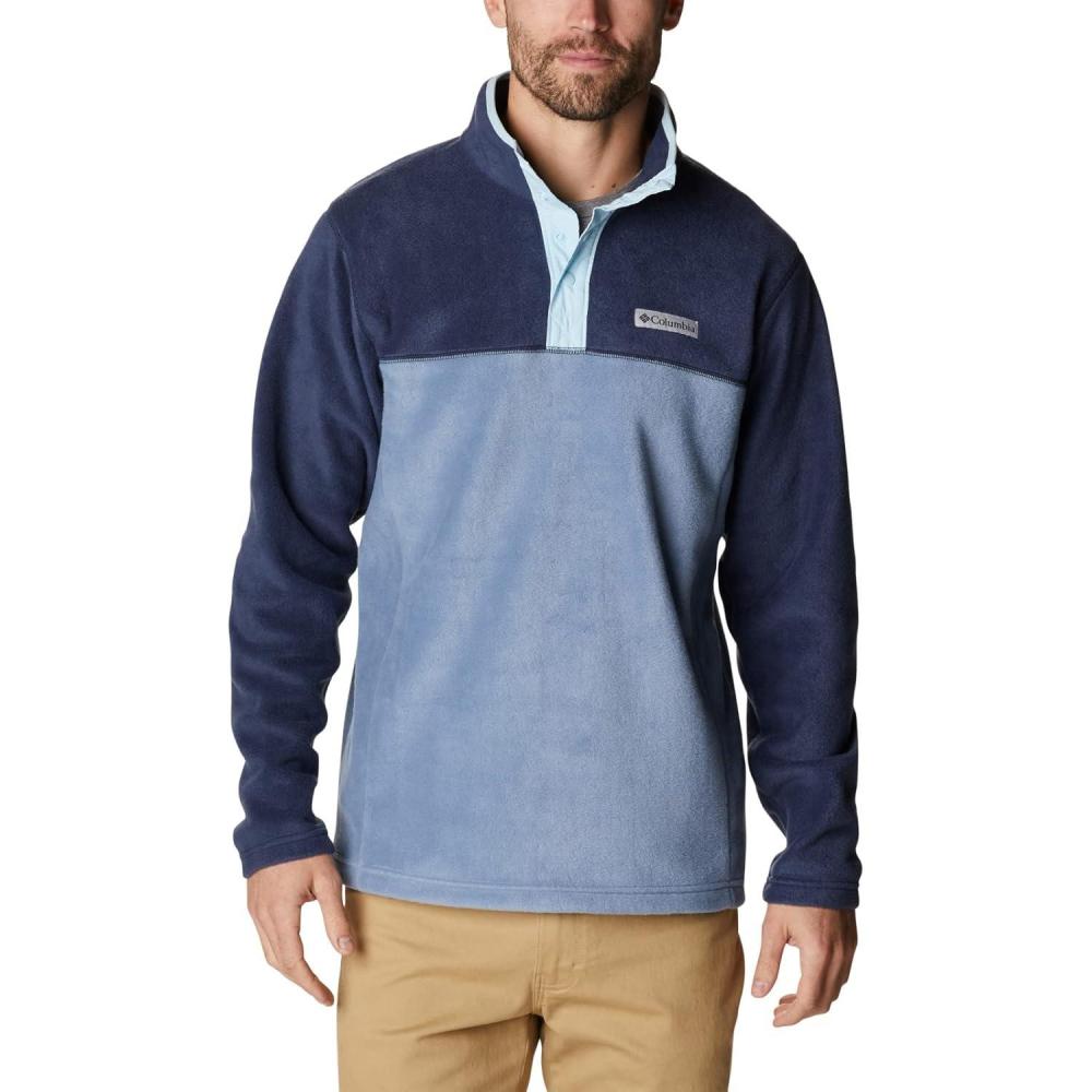 imageColumbia mens Steens Mountain Half SnapBluestoneCollegiate NavySky Blue