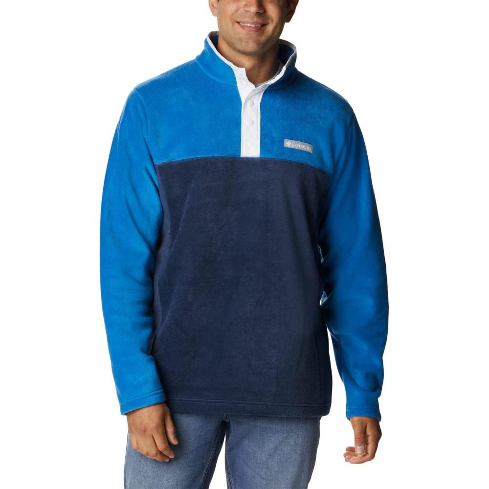 imageColumbia mens Steens Mountain Half SnapBright IndigoCollegiate NavyWhite