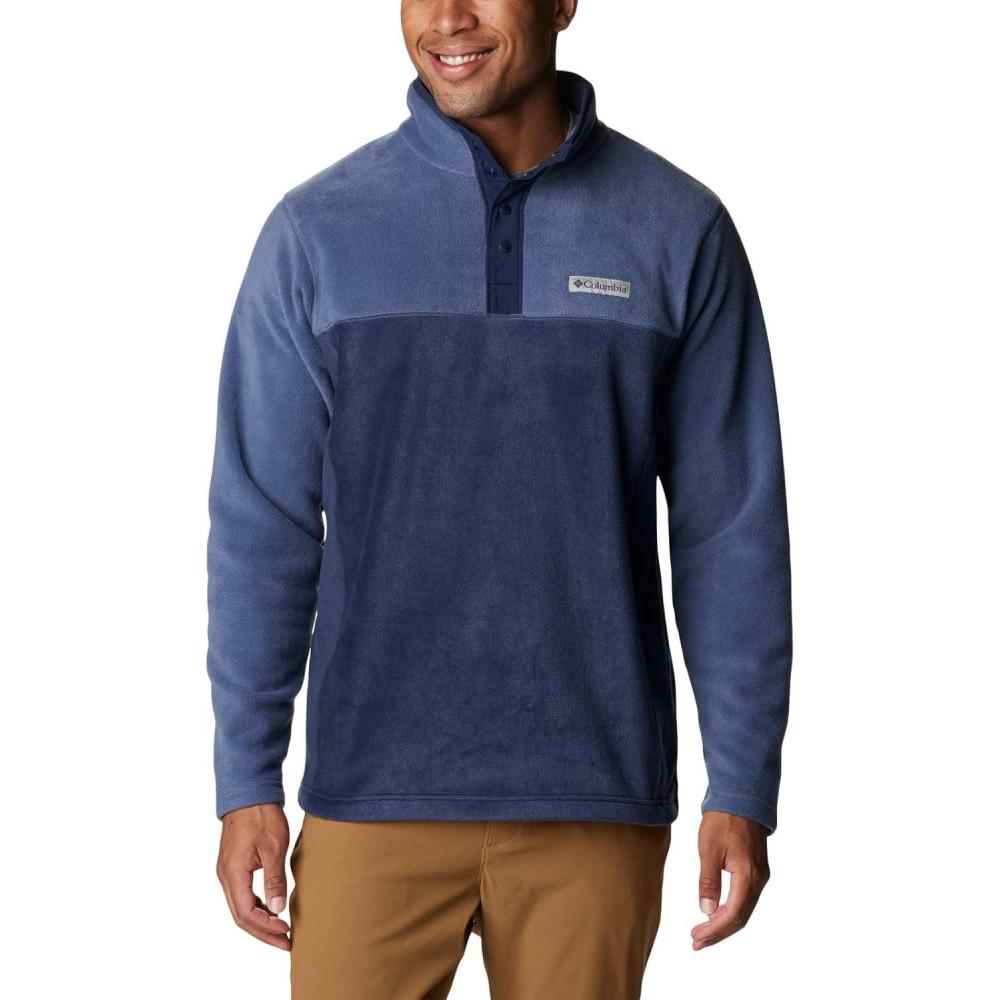 imageColumbia mens Steens Mountain Half SnapCollegiate Navy Dark Mountain