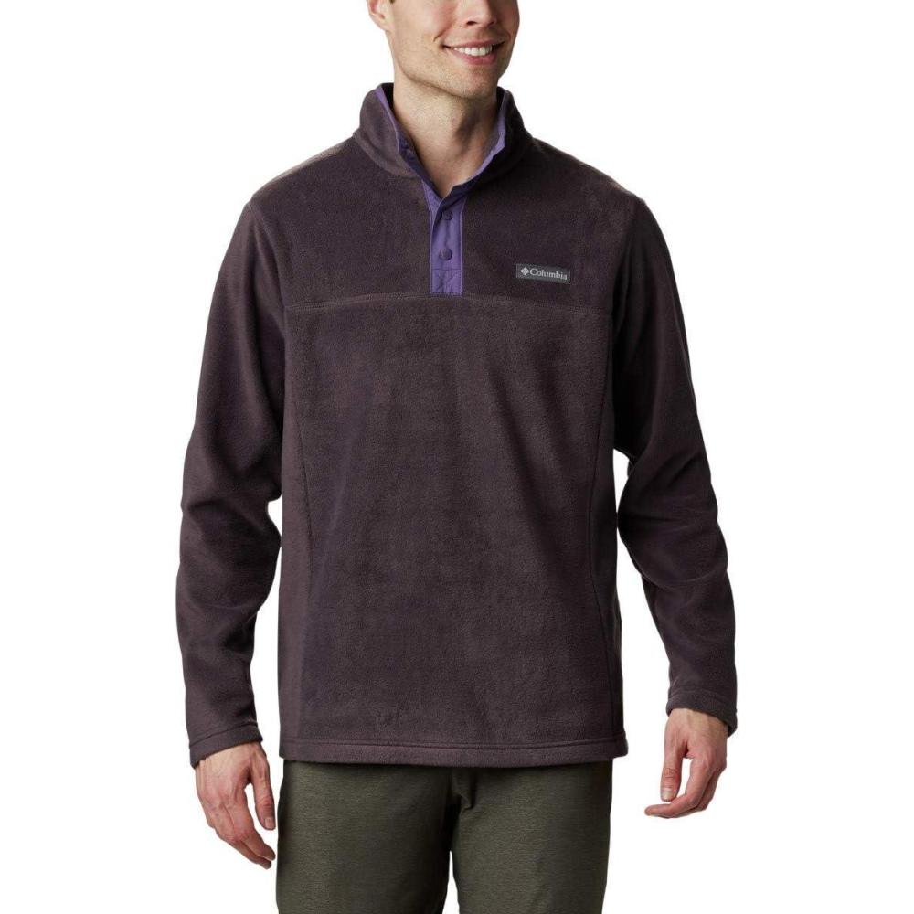 imageColumbia mens Steens Mountain Half SnapDark PurpleSoft Purple