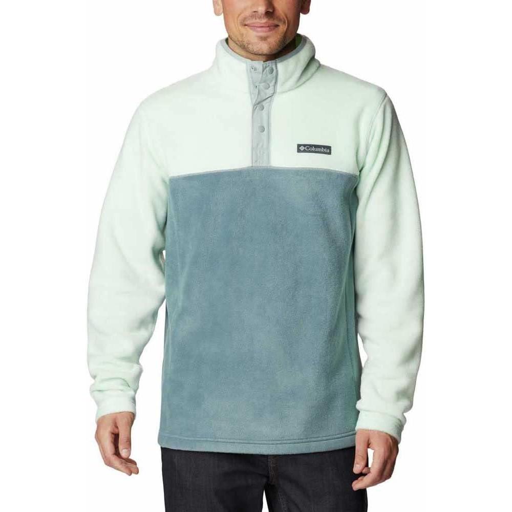 imageColumbia mens Steens Mountain Half SnapIce GreenMetalNiagara