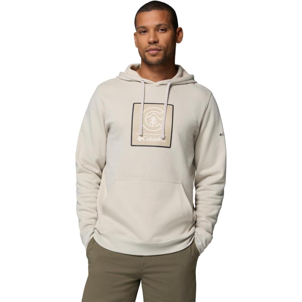 imageColumbia mens Trek HoodieDark StoneLinework C Badge