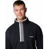 Columbia Men’s Helvetia II Half Snap Fleece(Black)