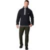 Columbia Men’s Helvetia II Half Snap Fleece(Black)