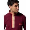 Columbia Men’s Helvetia II Half Snap Fleece(Rich Wine)