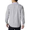 Columbia Men’s Rapid Rivers Ii Long Sleeve Shirt(Black Cherry Small Plaid)