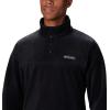 Columbia mens Steens Mountain Half Snap(Black)