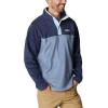 Columbia mens Steens Mountain Half Snap(Bluestone/Collegiate Navy/Sky Blue)