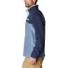 Columbia mens Steens Mountain Half Snap(Bluestone/Collegiate Navy/Sky Blue)