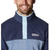 Columbia mens Steens Mountain Half Snap(Bluestone/Collegiate Navy/Sky Blue)