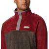 Columbia mens Steens Mountain Half Snap(Buffalo  Red Jasper  City Grey)
