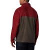 Columbia mens Steens Mountain Half Snap(Buffalo  Red Jasper  City Grey)