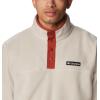 Columbia mens Steens Mountain Half Snap(Dark Stone/Warp Red)