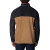 Columbia mens Steens Mountain Half Snap(Delta  Black  Mountain Red)