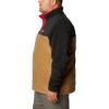Columbia mens Steens Mountain Half Snap(Delta/Black/Mountain Red)