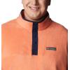 Columbia mens Steens Mountain Half Snap(Desert Orange/Collegiate Navy)