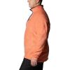 Columbia mens Steens Mountain Half Snap(Desert Orange/Collegiate Navy)