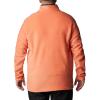 Columbia mens Steens Mountain Half Snap(Desert Orange/Collegiate Navy)