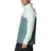 Columbia mens Steens Mountain Half Snap(Ice Green/Metal/Niagara)