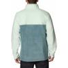 Columbia mens Steens Mountain Half Snap(Ice Green/Metal/Niagara)