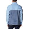 Columbia mens Steens Mountain Half Snap(Jet Stream/Dark Mountain/Summer Peach)