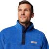 Columbia mens Steens Mountain Half Snap(Mountain Blue/Collegiate Navy)