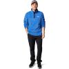 Columbia mens Steens Mountain Half Snap(Mountain Blue/Collegiate Navy)