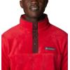 Columbia mens Steens Mountain Half Snap(Mountain Red/Elderberry)