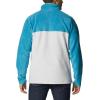 Columbia mens Steens Mountain Half Snap(Nimbus Grey/Deep Marine/Electric Turquoise U)