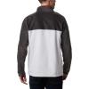 Columbia mens Steens Mountain Half Snap(Nimbus Grey/Shark/Mountain Red)