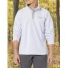 Columbia mens Steens Mountain Half Snap(Purple Tint/Columbia Grey)