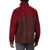 Columbia mens Steens Mountain Half Snap(Red Lodge/Red Jasper/Black)