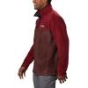Columbia mens Steens Mountain Half Snap(Red Lodge/Red Jasper/Black)