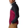 Columbia mens Steens Mountain Half Snap(Red Onion/Black/Columbia Grey)