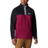 Columbia mens Steens Mountain Half Snap(Red Onion/Black/Columbia Grey)