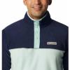 Columbia mens Steens Mountain Half Snap(Spray/Collegiate Navy/Spray)
