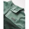 Columbia mens Steens Mountain Half Snap(Spruce/Thyme Green/Aqua Tone)