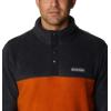 Columbia mens Steens Mountain Half Snap(Warm Copper/Black)