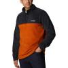 Columbia mens Steens Mountain Half Snap(Warm Copper/Black)