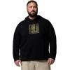 Columbia mens Trek Hoodie(Black/Linework C Badge)