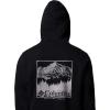 Columbia mens Trek Hoodie(Black/Meadowland)
